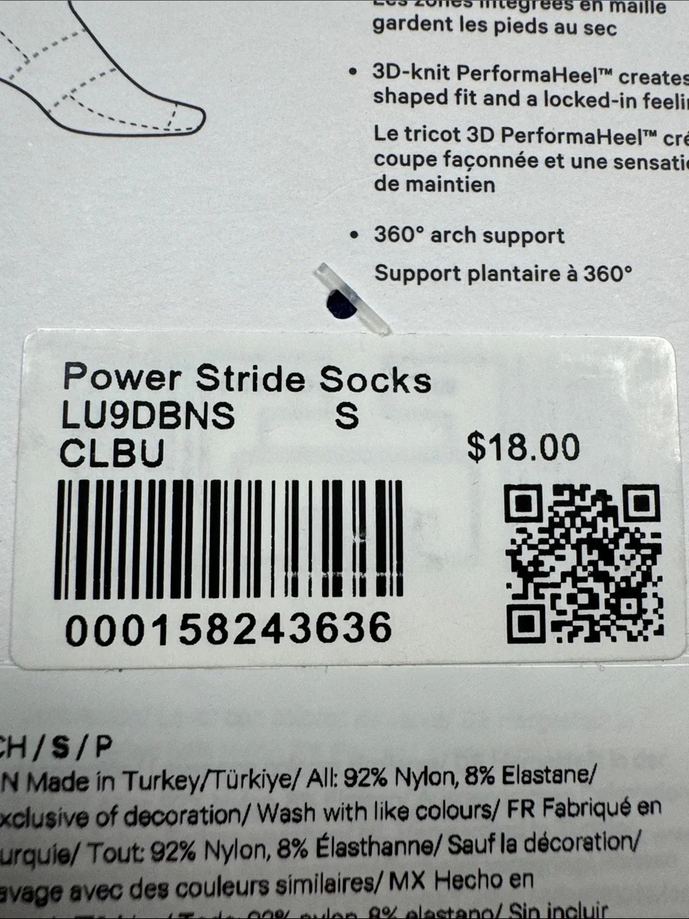 Lululemon Power Stride Socks